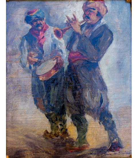 Jean Alexandru Steriadi - Lăutari Jean Alexandru Steriadi - Lăutari