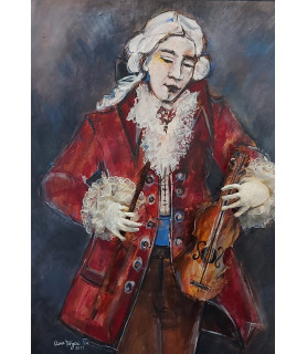 Marquis with violin-Oana Forgaci Pavelescu