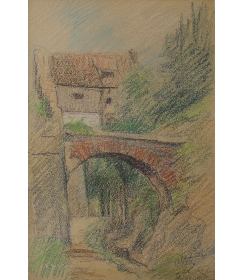 Victor Ștefănescu - Peisaj din Brașov 3