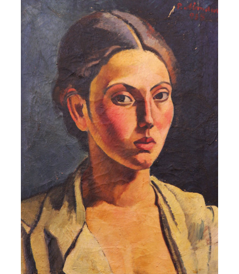 Petre Abrudan (1907–1979) - Portrait of a young girl