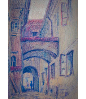 Victor Ștefănescu - Peisaj din Brașov 5 Victor Ștefănescu - Peisaj din Brașov 5
