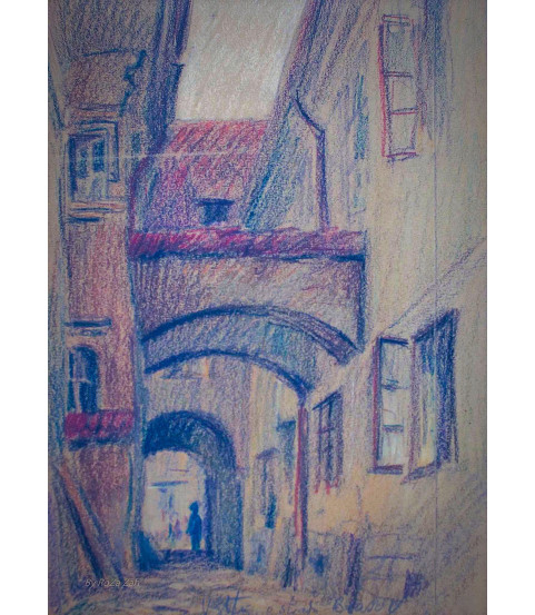 Victor Ștefănescu - Peisaj din Brașov 5